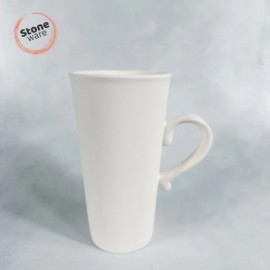 Stoneware Tall Latte Mug